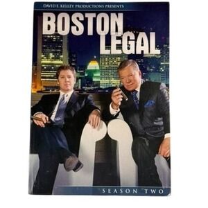 Boston Legal Season Two DVD 7-Disc Set 2007 New Sealed
